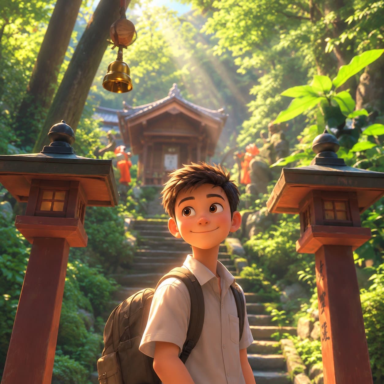 Pixar - Pixar animation style, creative and family-friendly.