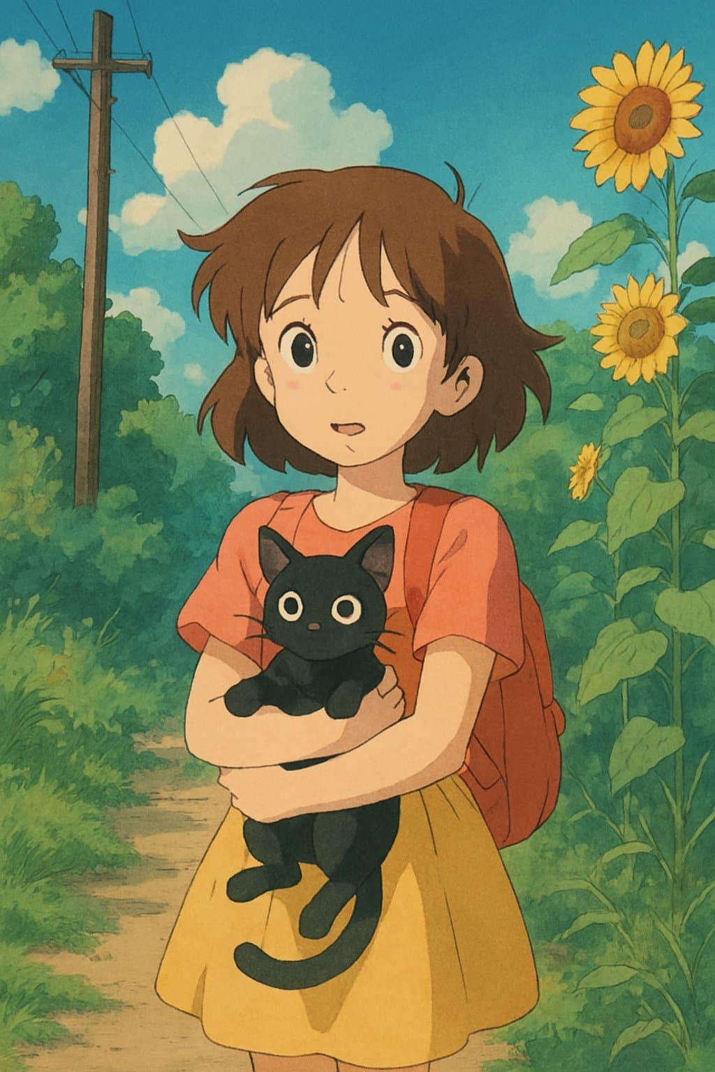 Ghibli - Hayao Miyazaki-inspired anime style with magical realism and warm nostalgia.