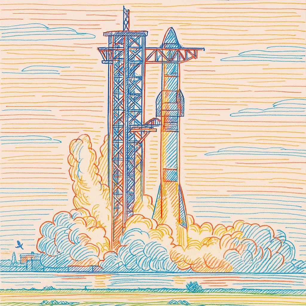 Line Art - Colorful line drawing style.